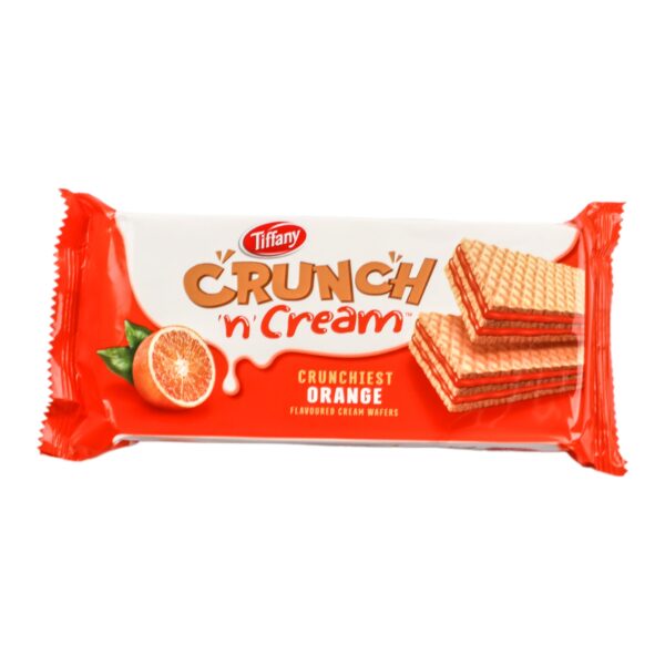 Tiffany Orange flavored Cream Wafers 76Gm