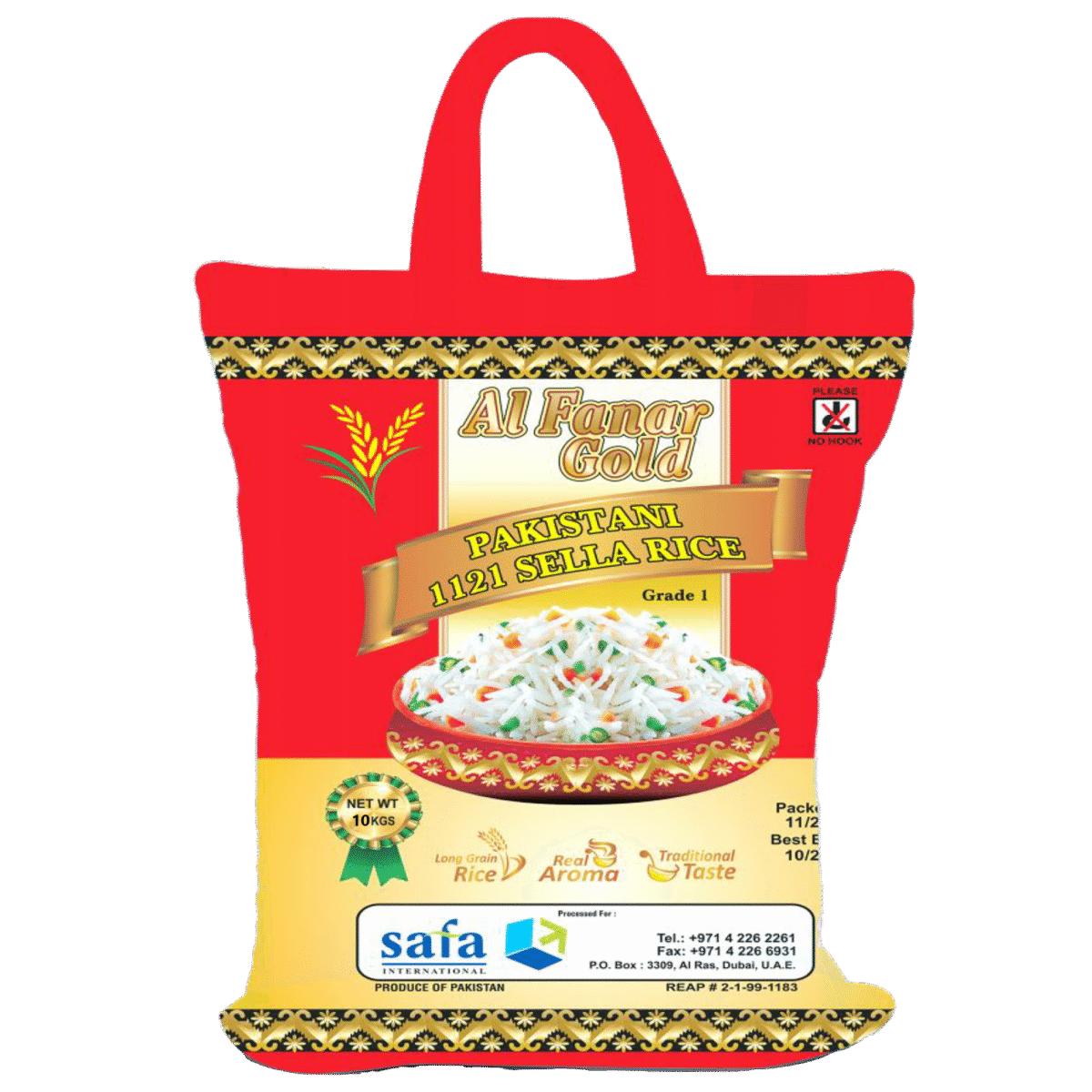 Al Fanar Gold Pakistani Sella Rice 1121 10K