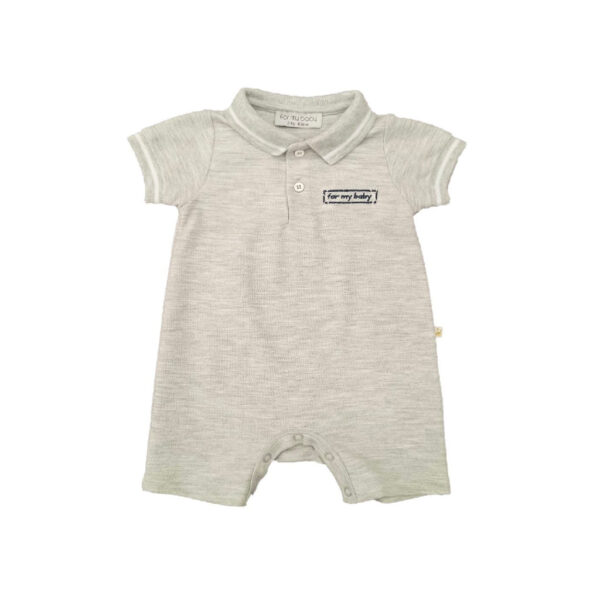 204189 – Kirmizi School Polo Yakali Baby Clothes