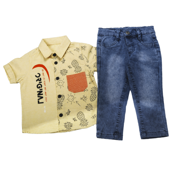 7160 – Mixbabi – Kids Suit Yellow